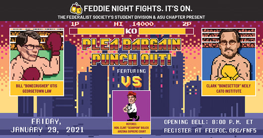 Click to play: Feddie Night Fights: Plea Bargain Punch Out!